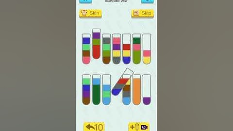 SortPuz: 3D Color Water Sort Puzzle ~ level 161 to 170 | Master Puzzler