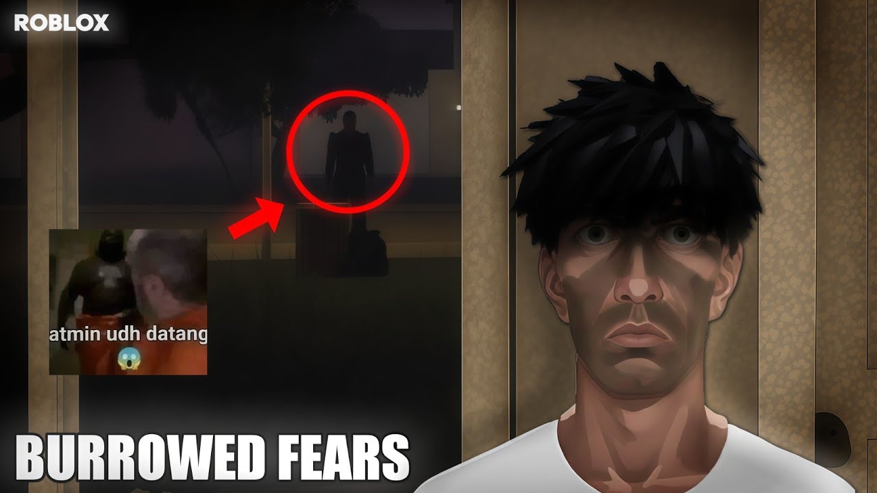 ADA ORANG ASING PENGEN MASUK RUMAH DI TENGAH MALAM!! Roblox - Burrowed Fears