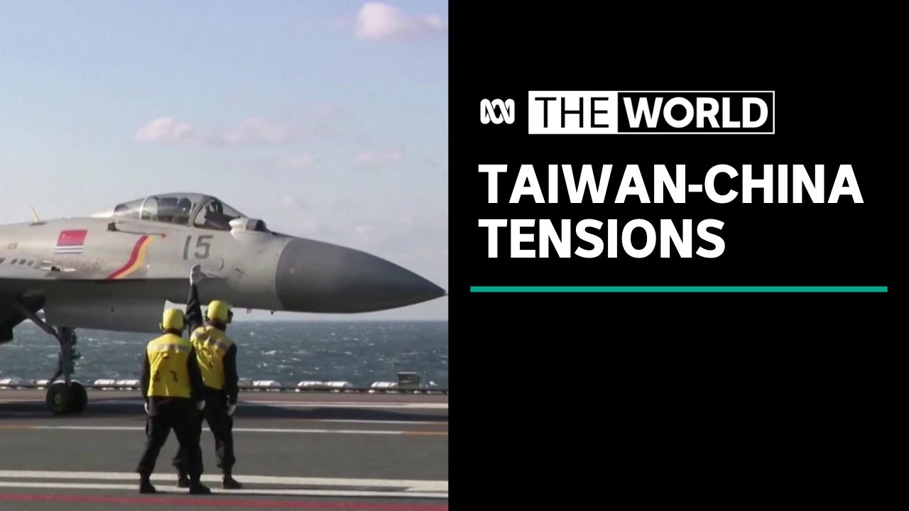 Record number of Chinese military jets fly over Taiwan | The World