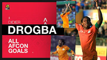 Didier Drogba | All Total AFCON Goals.