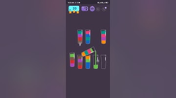 Cups - Water Sort Puzzle Level 20 Gameplay Walkthrough