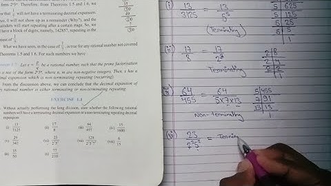 Chapter 1 real numbers maths class 10 exercise 1.4 (NCERT IN English or Hindi)