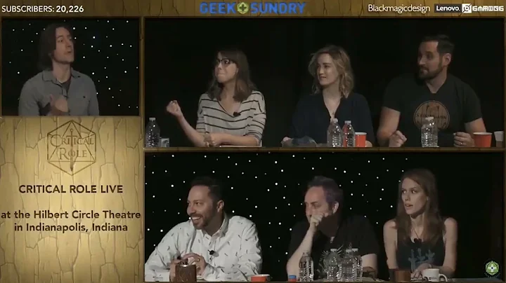 travis willingham being ashley johnson's biggest fan