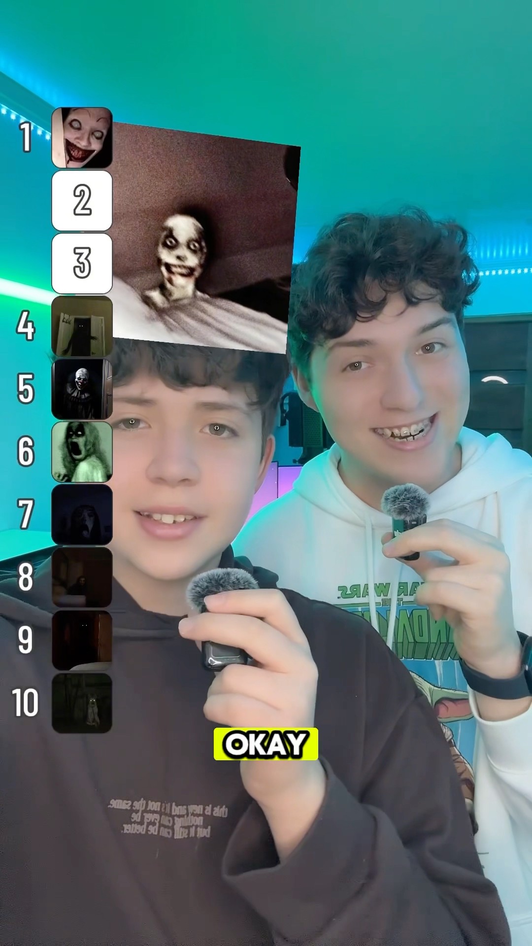 TOP 10 COSAS DE TERROR ?? #Shorts