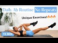 10MIN DAILY ABS ROUTINE || Follow Along Abs Workout (At Home Intermediate/Beginner)