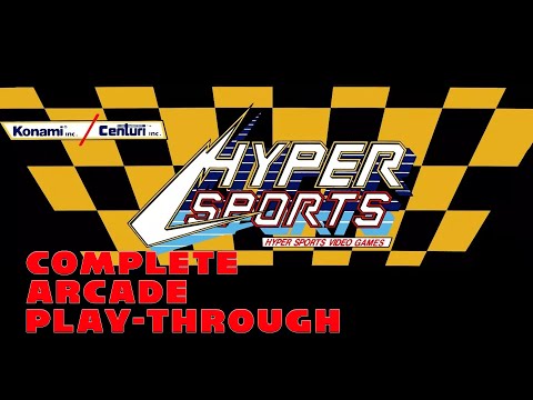 Hyper Sports By Konami On Arcade 1984 Full Playthrough Retro Gaming
