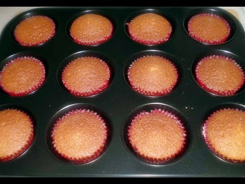 Masa Cupcakes Básica - YouTube