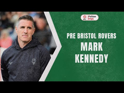 Mark Kennedy pre Bristol Rovers