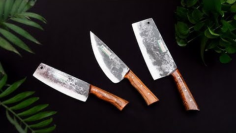 COMBO Chặt Thái lọc CÁN ỐP G01OCD, G09OCD, G05OCD - Hàng Chuẩn Của HTX Dao Phúc Sen