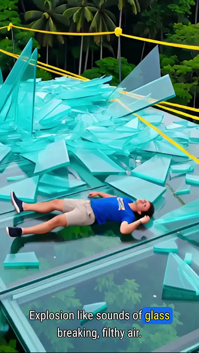 Indonesia: Geong Glass Bridge Collapse (October 29, 2023)  #bridgecollapse