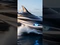 Shark-Shaped $500M Luxury Yacht 🦈 | The Ultimate Ocean Beast #luxuryjet #luxurycars 🛥️#