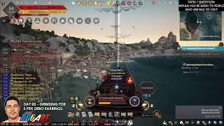 DAY 03 GRINDING FOR PEN DEBO EARRINGS 2 | BUILDING: CARRACK ADVANCE | BLACK DESERT ONLINE
