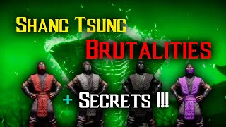Mk 11 Shang Tsung All Brutals And Secrets Tutorial Kombo Video