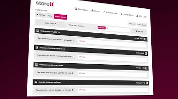 Storeit Digital Asset Management Software. Save. Find. Share.