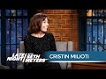 Cristin Milioti's Awkward David Bowie Encounter - Late Night with Seth Meyers