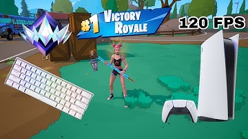 Fortnite Unreal Ranked Reload On PS5 | Keyboard & Mouse ASMR | 120 FPS | 1080P