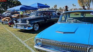 Yuma Arizona classic car show culture during 2023 Midnight at the Oasis annual car show festival