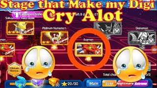 Digital World/Digital Master Digimon Extreme Challenge 8th that make my Digimon Cry 😭😭 How about y