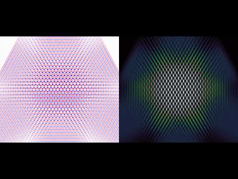 3D Structured Illumination Electric Field (3 Plane Wave Interference)