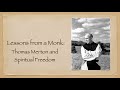 Lessons from a Monk -  15 Dec 2024