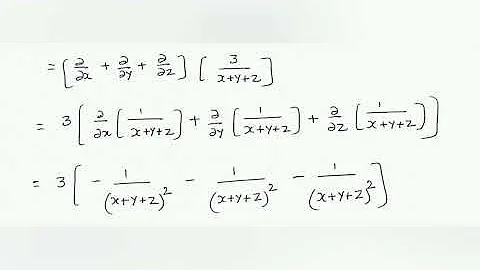 if u=log(x^3+y^3+z^3-3xyz) show that (d/dx+d/dy+d/dz)^2u=-9/(x+y+z)^2