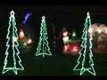 Christmas lights display in Burlington (Ontario - Canada)