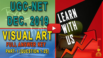 UGC-NET PAPER FOR VISUAL ART DECEMBER 2019