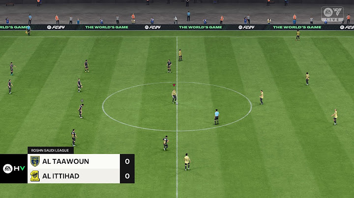 Al-Taawoun vs Al-Ittihad (20/10/2023) Saudi Pro League EA FC 24 PS5