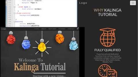 Education Sector Responsive Website Templates Preview Video.
