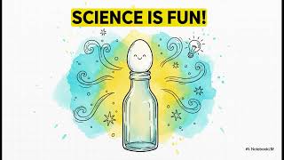 Egg Gets Sucked Into Bottle 😱 Air Pressure Experiment Explained! #science #lab #tech #HomeScience