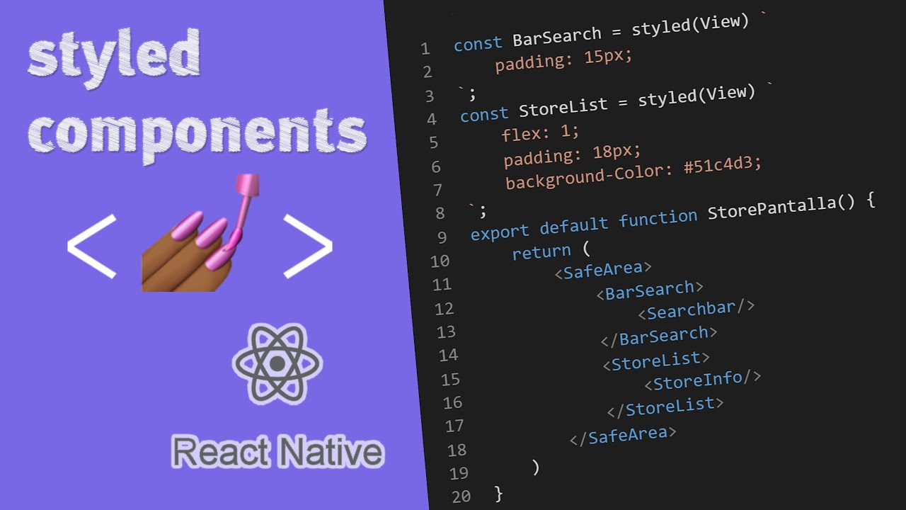05) Styled components en react native | #AppStore - YouTube