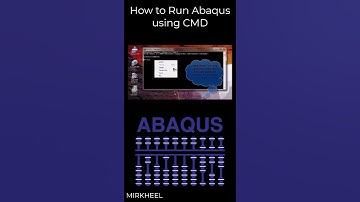 How to Run Abaqus Cae using CMD