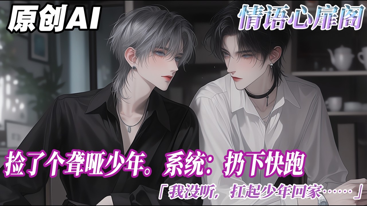 《馴養反派太難了》完结【双男主】撿了個聾啞少年。系統：扔下快跑。這是文中反派，他會讓你生不如死。我還是男主龍傲天呢。我沒聽，扛起少年回家...#双男主 #情感