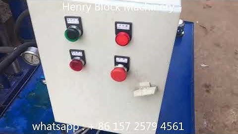 Keusec syin QT4 30 semi automatic concrete block making machine electric version produce hollow bloc
