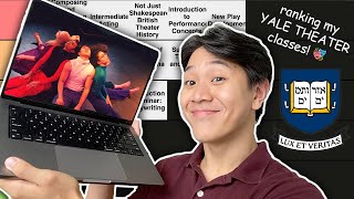 ranking my college courses!! | YALE Theater Studies Edition