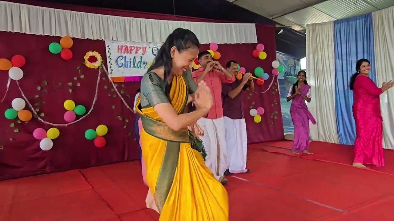 Dance Performance - Teachers Dance - Team Alphonsa school, oorakam - Childrens Day