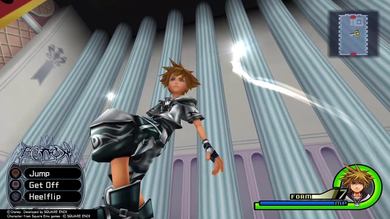 Kingdom Hearts 2 Final Mix - Skateboarding in Final Form - YouTube