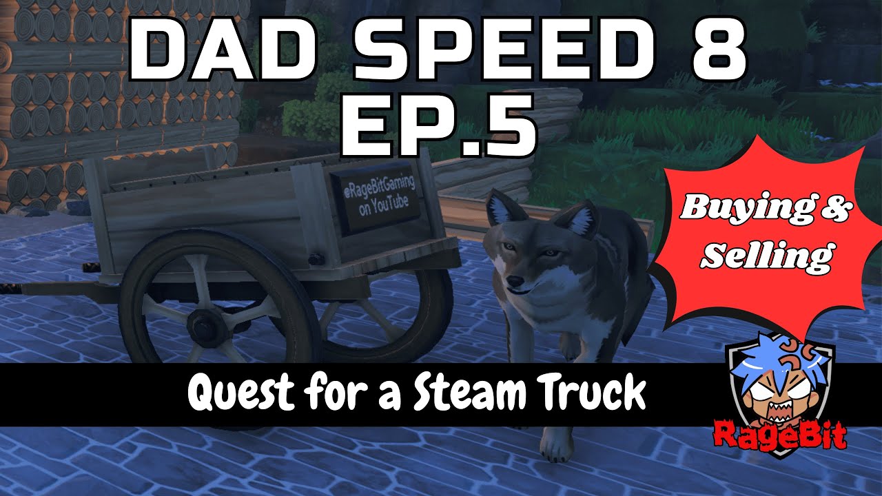 Dad Speed Season 8 - LIVE Eco Gameplay Episode 5 - Steam Truck In Eco 🌍🎮