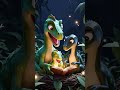 Mommy Dinosaur Bedtime Story for Baby Dino! 🦖🌙 | Cute Kids Cartoon #shorts