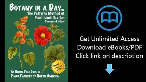 Download Botany in a Day: The Patterns Method of Plant Identification PDF