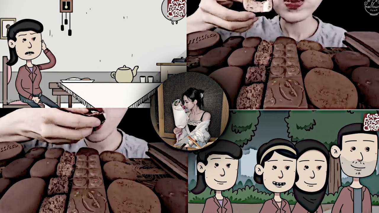 gue punya cerita💭❗& asmr mukbang 🧚♀️💗 [ arwah rumah KKN ]