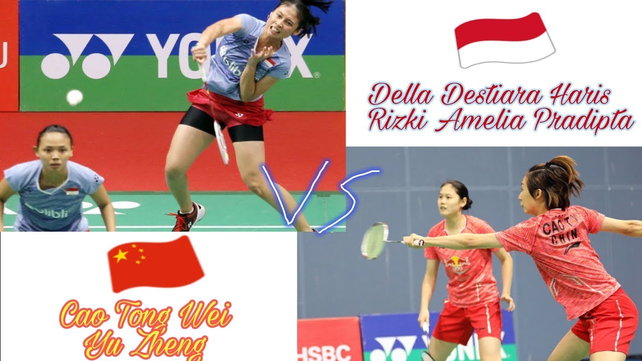 Detik-detik kemenangan Tim Indonesia vs Tiongkok, Della/Rizki menang ketat