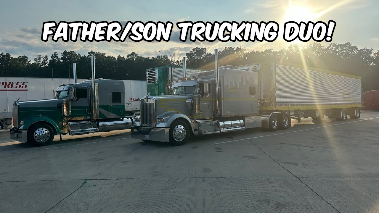Trucking with my father will never get old!