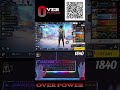 Free Fire Live Guild Test And Custom Room Giveaway | #overpower #shortsfeed #fflive #freefirelive