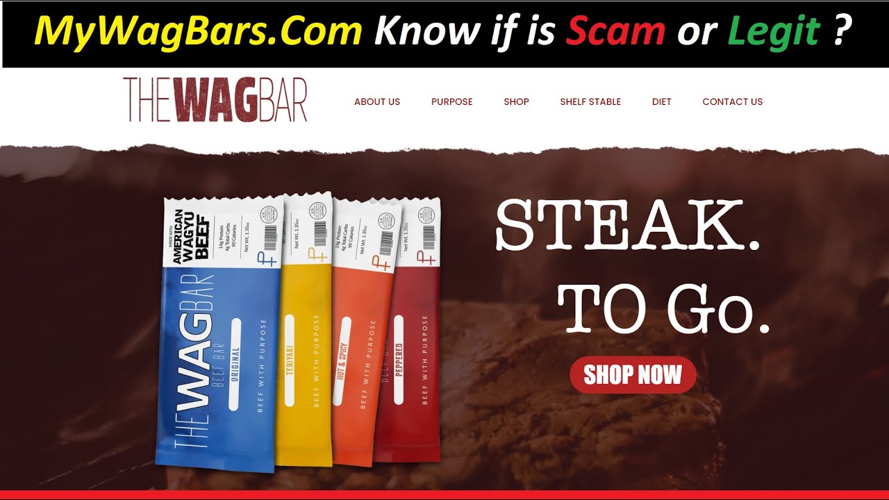Wag Bars ! Wag Bars Reviews ! Know if is Scam or Legit