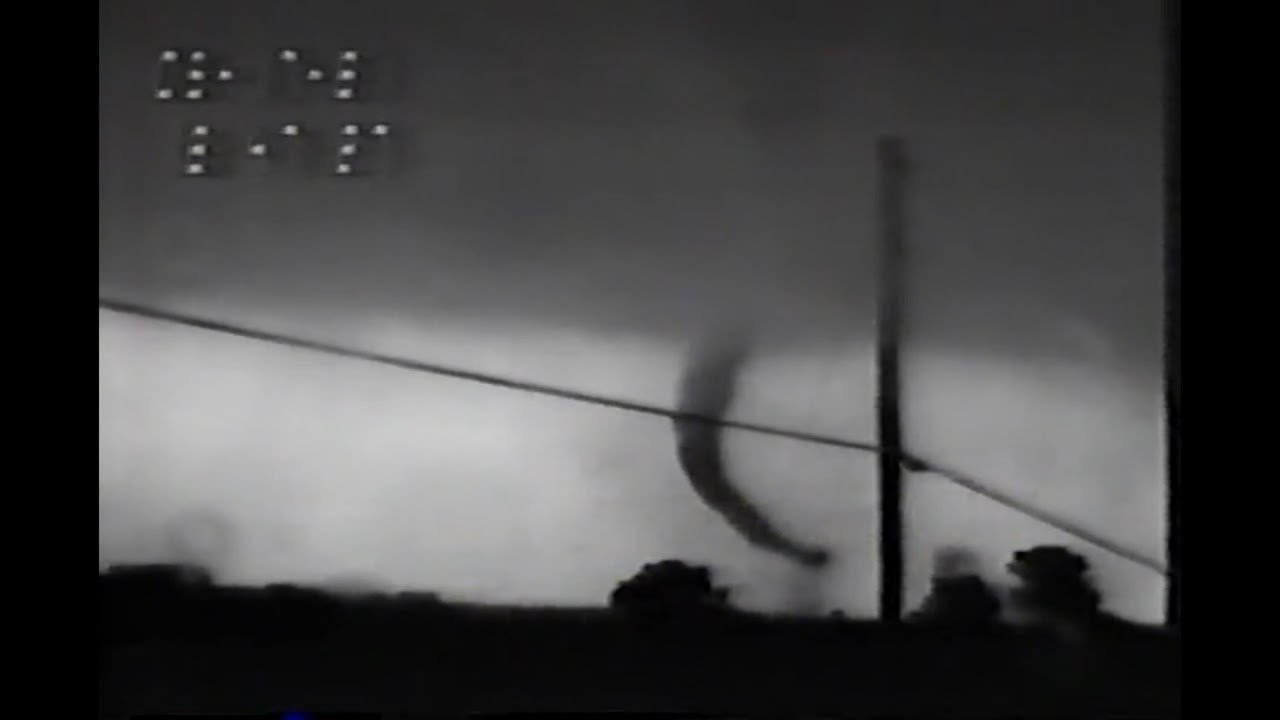 Tornado In Tecumseh, Oklahoma, May 17, 1981 YouTube