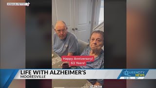 Mooresville family goes viral documenting living with Alzheimer's