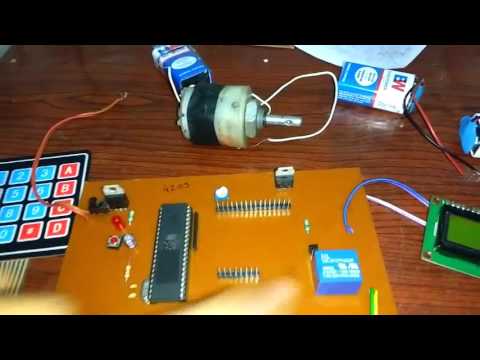 Door Lock System USING MICROCONTROLLER - YouTube