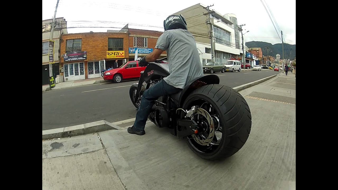 ac dc master biker bogota colombia - YouTube