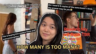 Booktok has an Overconsumption Problem...